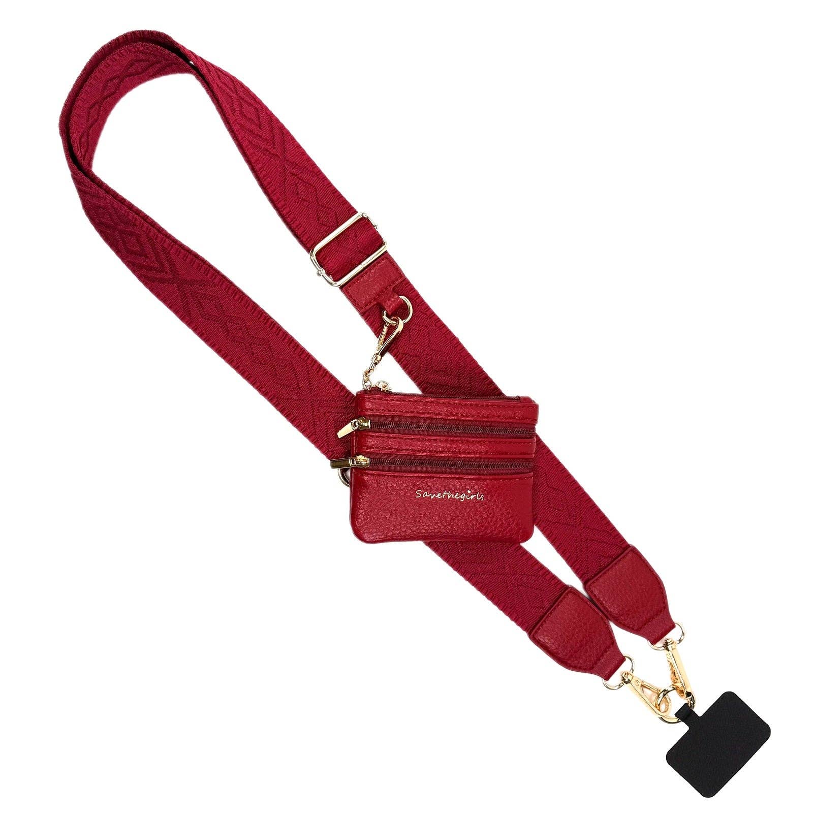 Clip & Go Strap w/Zippered Pouch Classic - Premium Accessories from Save The Girls - Just $29.95! Shop now at Pat's Monograms