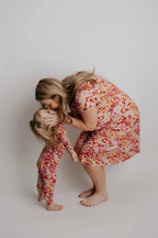 Wild Child Maternity Mommy Labor and Delivery/ Nursing Gown — Three Little Tots Maternity Clothing