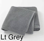 Knitted 100% Cotton Nap Time Blanket - Premium Baby Gift from Zsa Zsa & LoLLi - Just $32.95! Shop now at Pat's Monograms
