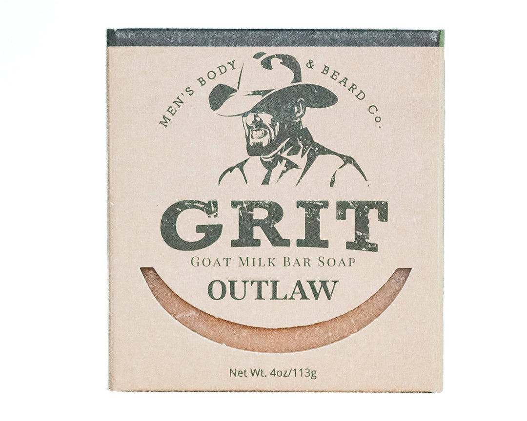 Outlaw Goat Milk Bar Soap - Premium Bath & Body from GRIT Soap Supply - Just $8.95! Shop now at Pat's Monograms