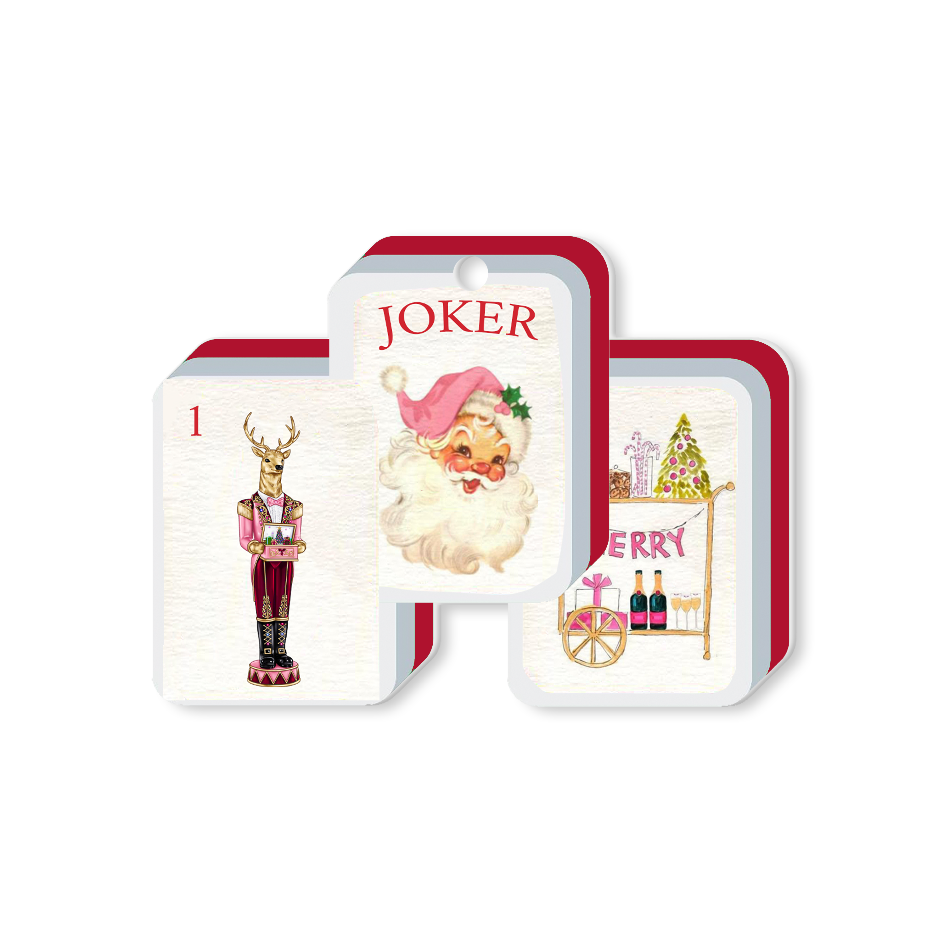 Ornament- Mahjong Holiday — Toss Designs