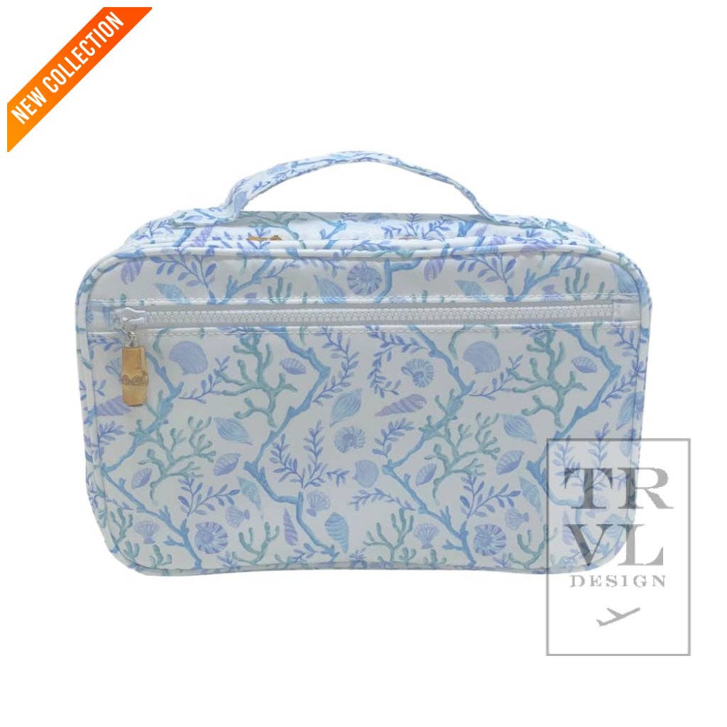 BUNDLE UP2 Hanging Toiletry Bag - CORAL VINE - Premium travel bag from TRVL Design - Just $49.95! Shop now at Pat's Monograms