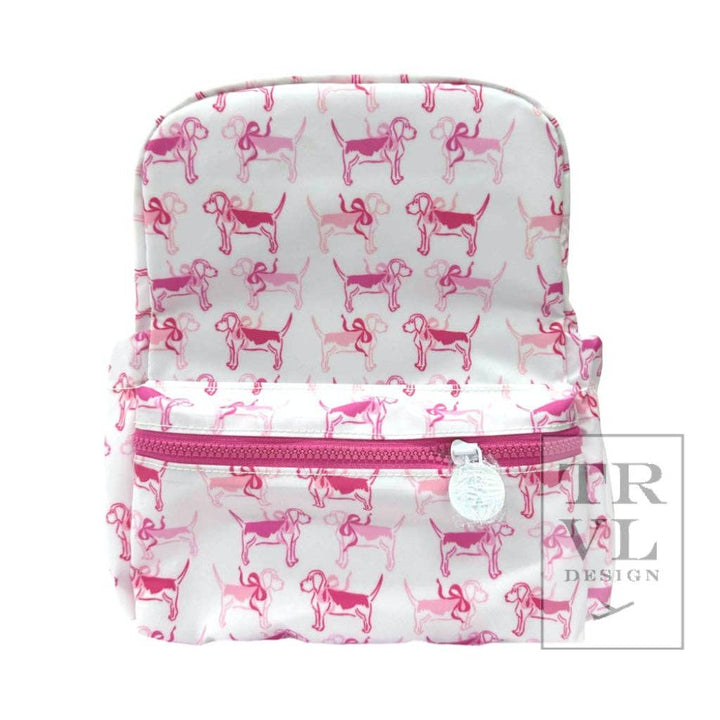Mini Backer - Puppy Love Pink Backpack - Premium Backpack from TRVL Design - Just $48.95! Shop now at Pat's Monograms
