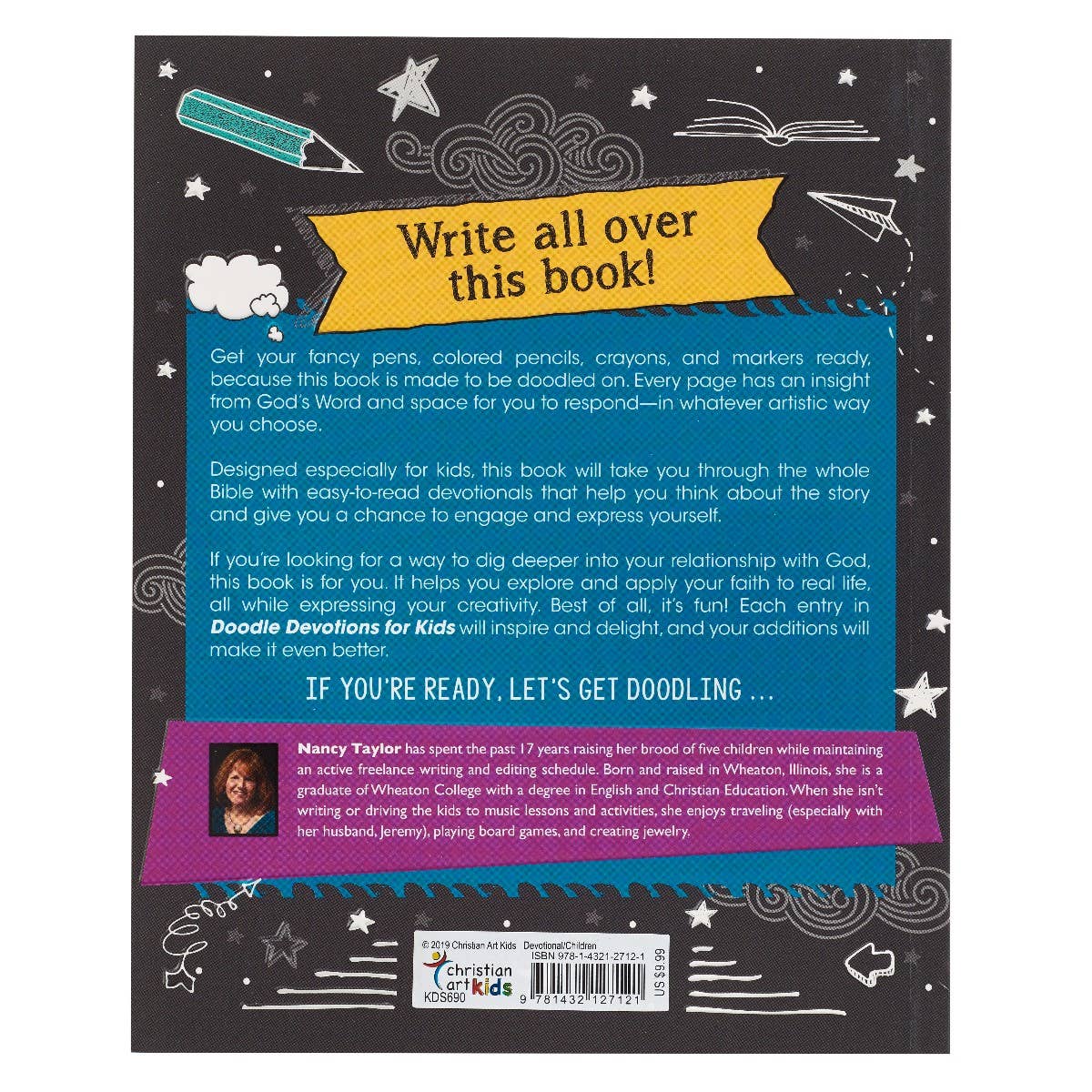 Doodle Devotions for Kids - Premium Books and Devotionals from Christian Art Gifts - Just $9.99! Shop now at Pat's Monograms
