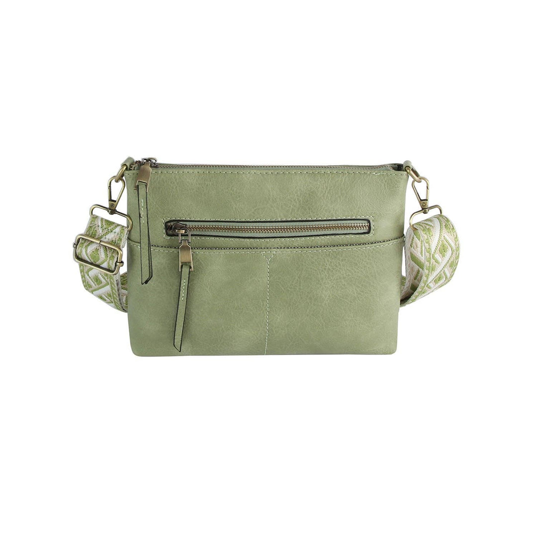 Boxy Rectangular Guitar Strap Crossbody Bag - Premium handbag from Handbag Factory Corp - Just $36.95! Shop now at Pat's Monograms