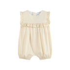 Light Yellow Ruffle Jumper Romper - Premium Baby & Toddler Outfits from Lil Cactus - Just $38.95! Shop now at Pat's Monograms