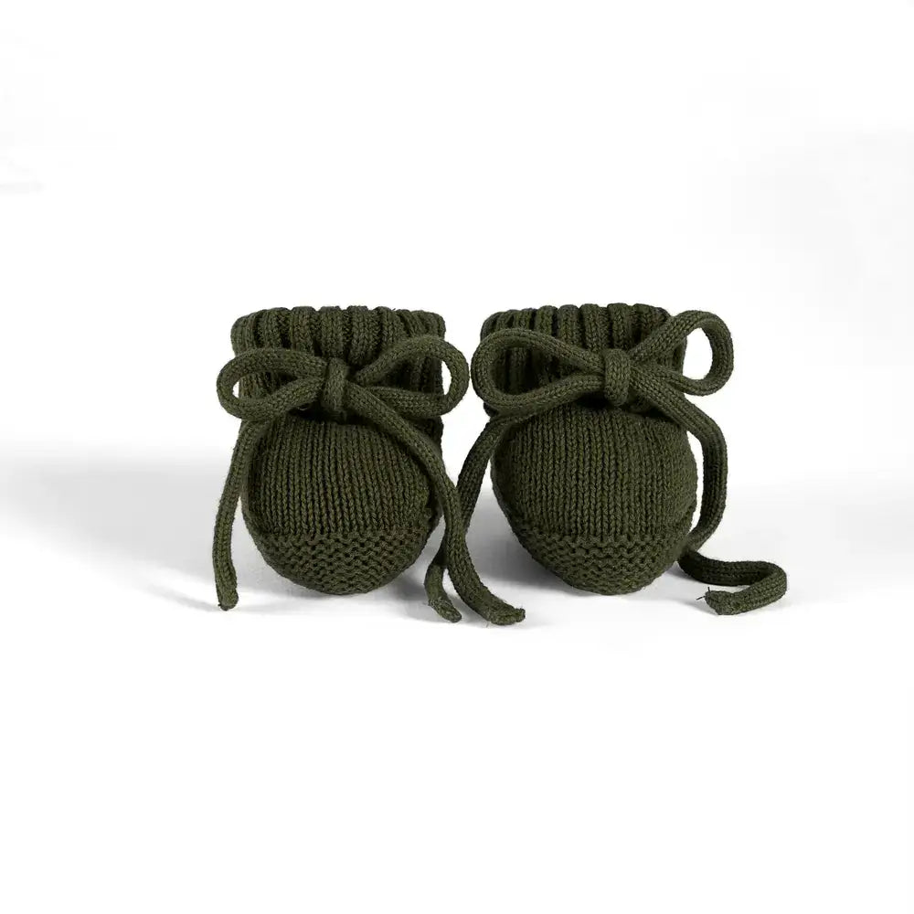 100% Cotton Knit Baby Booties - Premium Baby Accessories from SwaddleAn - Just $21.95! Shop now at Pat's Monograms