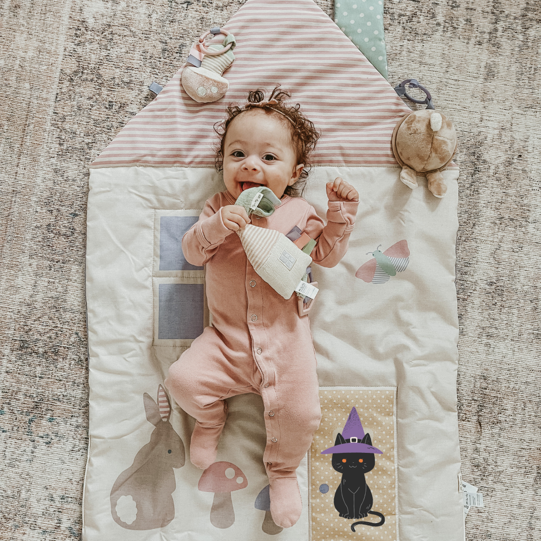 Bitzy Bespoke Ritzy Tummy Time™ Cottage Play Mat - Premium  from Itzy Ritzy - Just $49.99! Shop now at Pat's Monograms