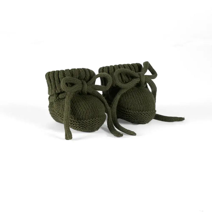 100% Cotton Knit Baby Booties - Premium Baby Accessories from SwaddleAn - Just $21.95! Shop now at Pat's Monograms