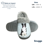 Border Collie Snuggs Slipper — E&S Pets Slippers