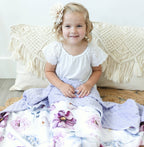 Baby & Toddler Minky Blanket - Vintage Floral — Honey Lemonade Baby Accessories