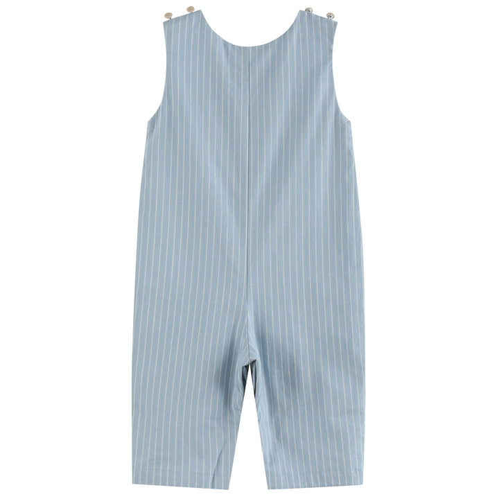 Light Blue Puppy Smocked Overalls - Premium Baby & Toddler Outfits from Lil Cactus - Just $34.95! Shop now at Pat's Monograms