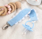 Pacifier Clip, Monogram-able Assorted Colors — Zsa Zsa & LoLLi Monogram Blanks Baby Accessories