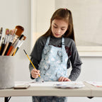 Little Helper Kids Apron, Washable Cotton/Poly - Poppies — Urban Infant