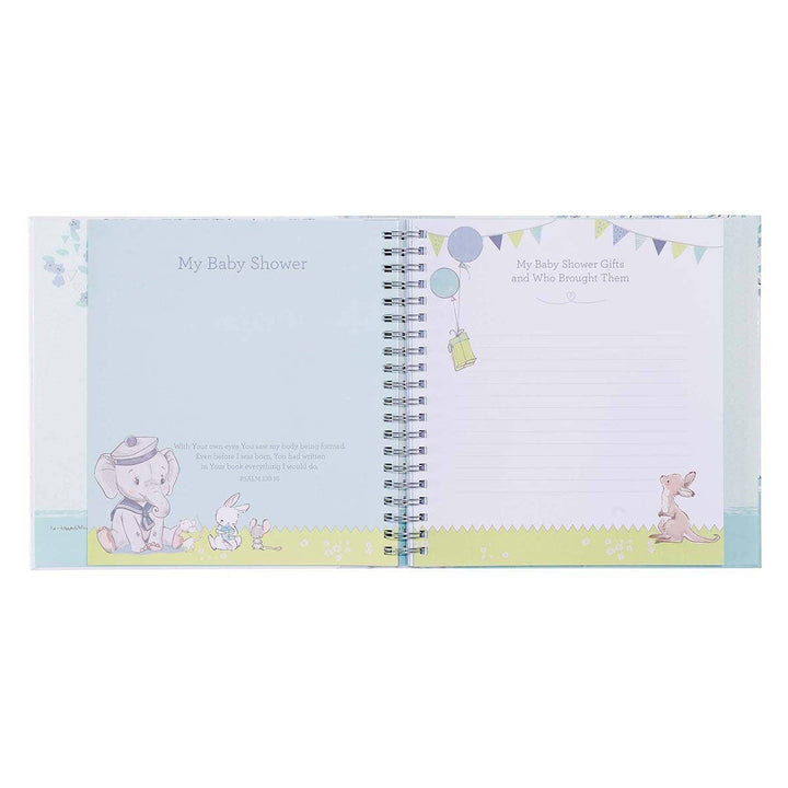 Our Baby Boy's First Year Memory Book - Premium Baby Gift from Christian Art Gifts - Just $27.95! Shop now at Pat's Monograms