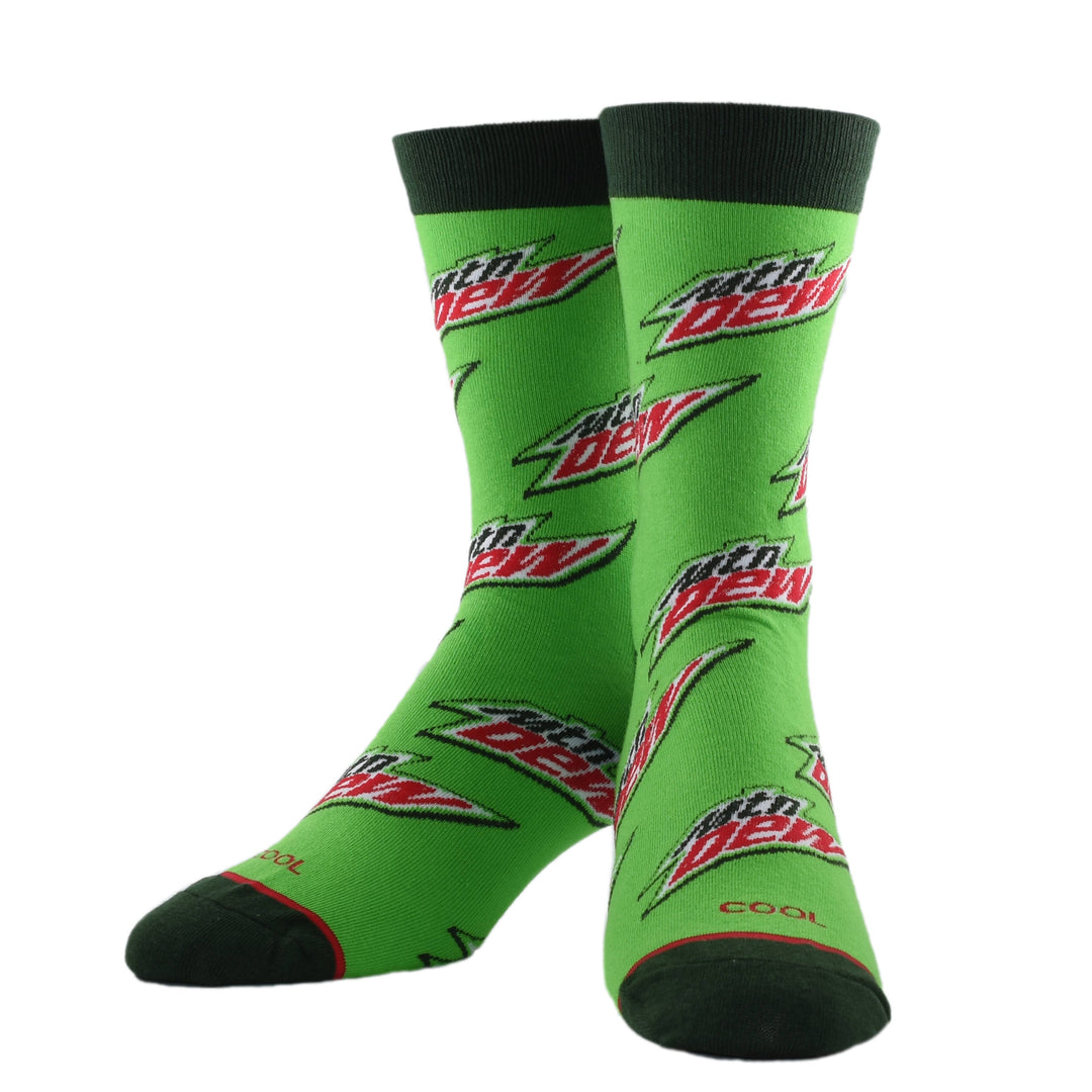 Mountain Dew All Over Socks - Premium socks from Cool Socks - Just $11.95! Shop now at Pat's Monograms