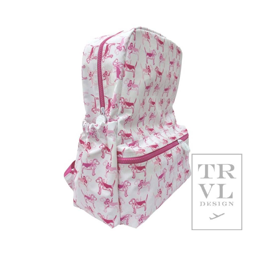 Backpacker - Backpack Puppy Love Pink - Premium Backpack from TRVL Design - Just $64.95! Shop now at Pat's Monograms