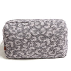 Large Leopard Print Luxury Soft Travel Pouch - Premium Cosmetic Bag from Fashion City - Just $19.95! Shop now at Pat's Monograms