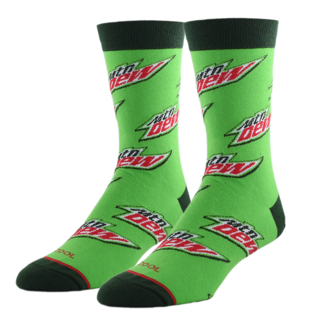 Mountain Dew All Over Socks - Premium socks from Cool Socks - Just $11.95! Shop now at Pat's Monograms