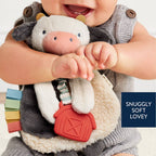 Cow Itzy Friends Lovey™ Plush — Itzy Ritzy Baby Soothers
