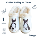 Boston Terrier Snuggs Slippers — E&S Pets