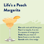 Natural Peach Margarita - Mixer — Jordan's Skinny Mixes drink mix