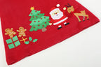 Red Corduroy Christmas Applique Bow Dress — Lil Cactus Baby & Toddler Dresses