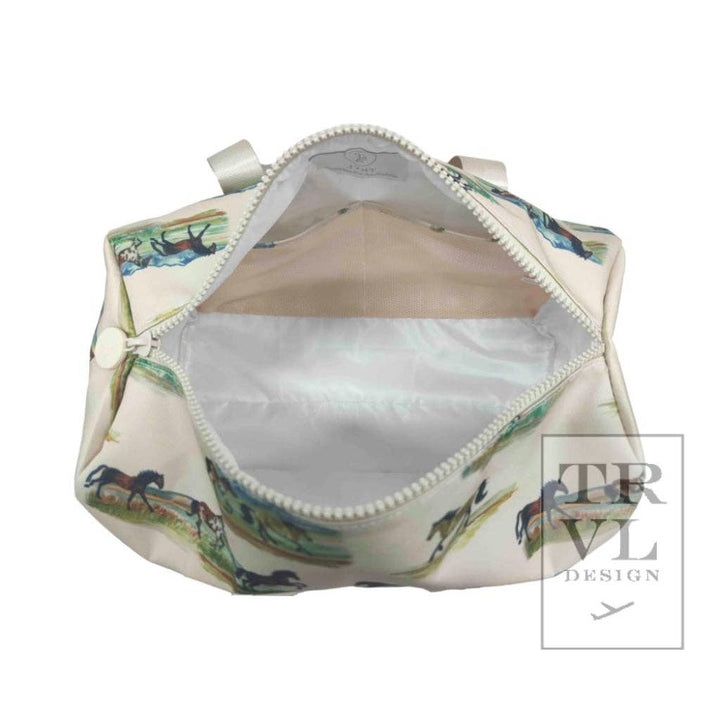 Mini Packer - Wild Horses - Premium Duffel Bags from TRVL Design - Just $39.95! Shop now at Pat's Monograms