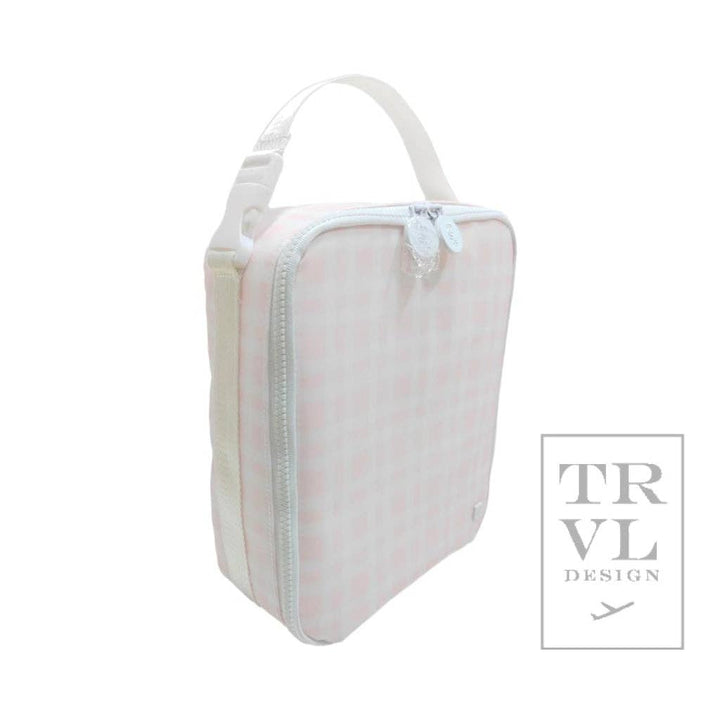 Lunch Box Insulated Lunch Bag - Pimlico Plaid Pink - Premium lunch bag from TRVL Design - Just $40! Shop now at Pat's Monograms