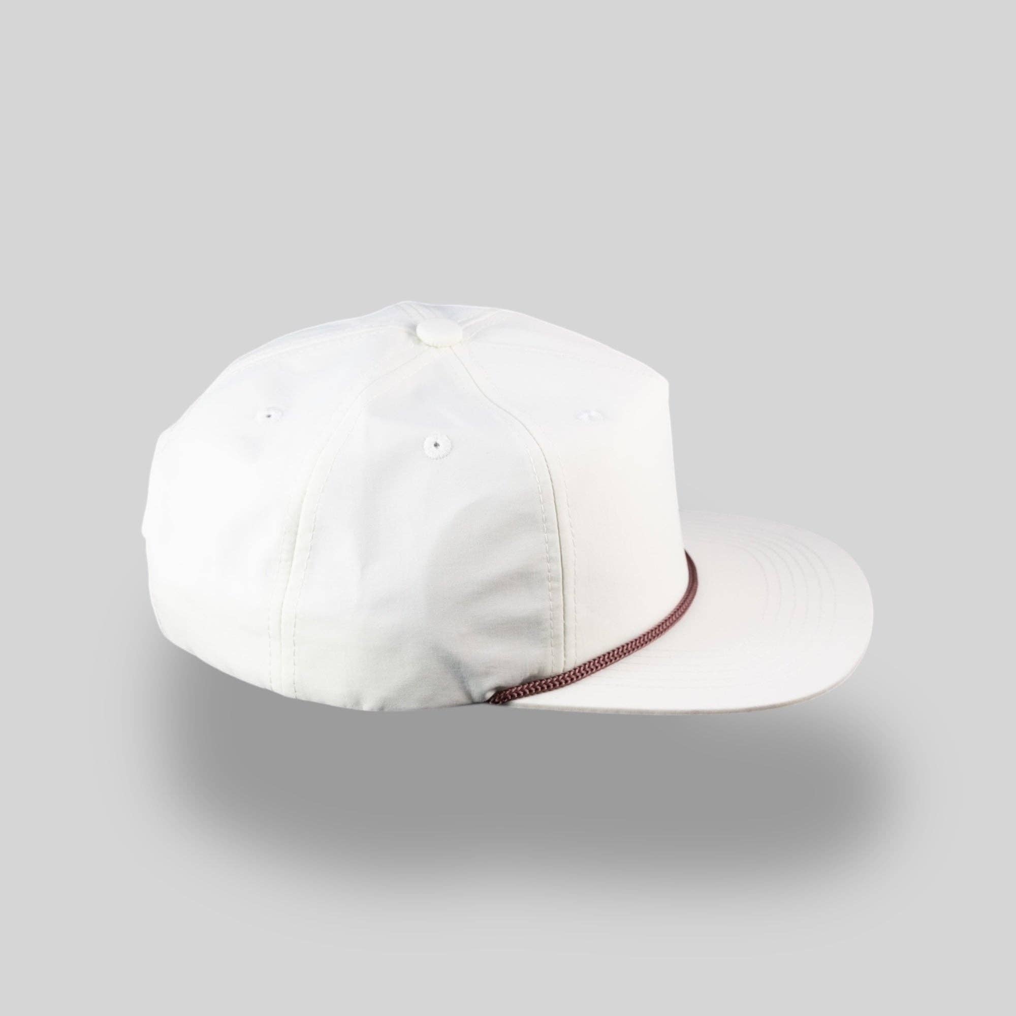 Ivory / Brown Rope - Premium Hats & Caps from Blank Rope Hats - Just $18.95! Shop now at Pat's Monograms