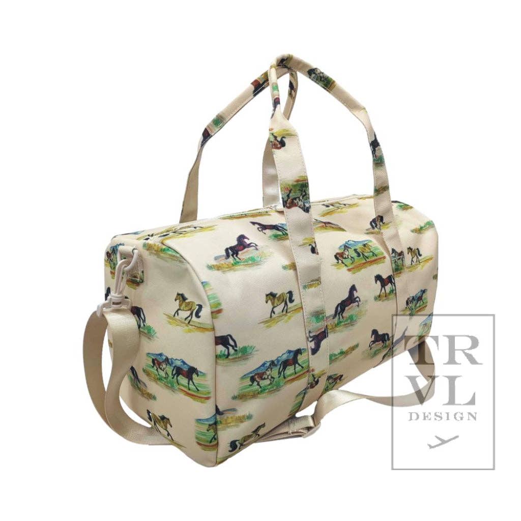 Weekender - Wild Horses  Duffel Bag - Premium travel bag from TRVL Design - Just $74.95! Shop now at Pat's Monograms