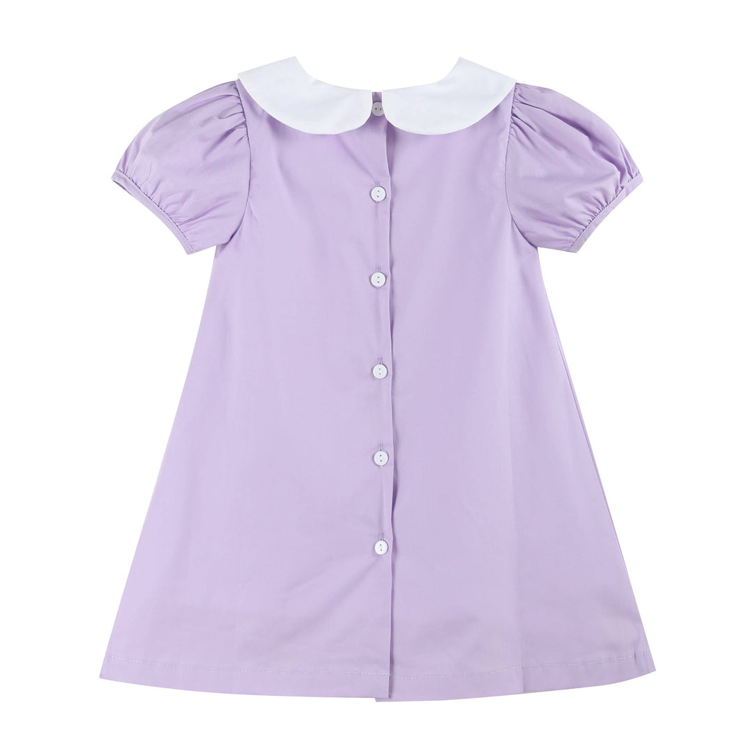 Purple Gingham Crayon Back to School Collared Dress - Premium  from Lil Cactus - Just $34.95! Shop now at Pat's Monograms