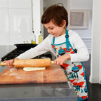 Little Helper Kids Apron, Washable Cotton/Poly - Dinosaurs — Urban Infant