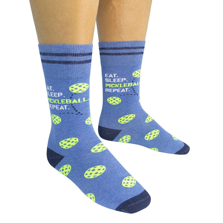 Eat. Sleep. Pickleball. Repeat. Socks - Premium Socks from Funatic - Just $11.99! Shop now at Pat's Monograms