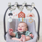 Itzy Bitzy Spiral Car Seat Activity Toy Farm — Itzy Ritzy