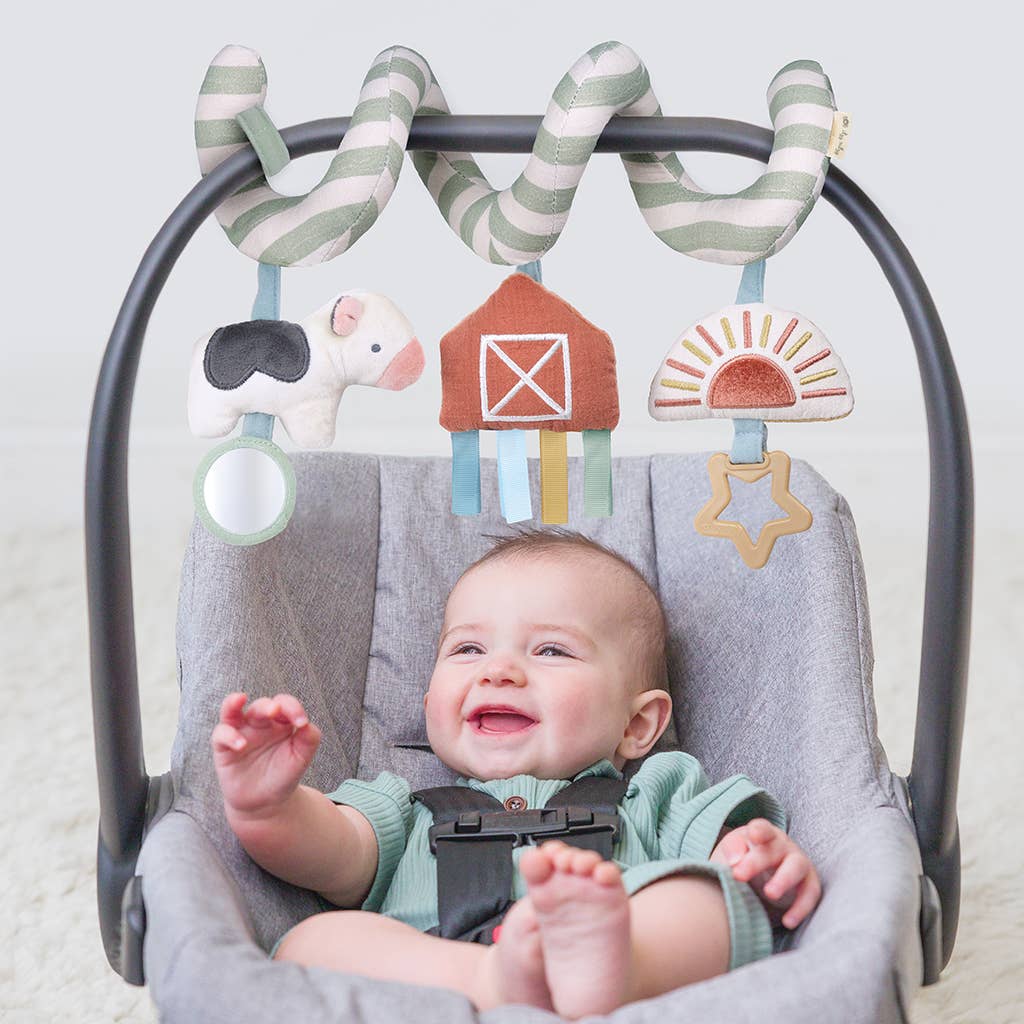 Itzy Bitzy Spiral Car Seat Activity Toy Farm - Premium  from Itzy Ritzy - Just $26.95! Shop now at Pat's Monograms
