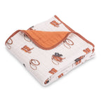 Muslin Quilt Baby & Kids Blanket Better in Boots - Premium Baby Blanket from LollyBanks - Just $29.95! Shop now at Pat's Monograms