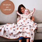 Muslin Quilt Baby & Kids Blanket Better in Boots - Premium Baby Blanket from LollyBanks - Just $29.95! Shop now at Pat's Monograms