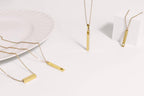 Stainless Steel Cutout Cross Bar Necklace - Premium Jewelry from WJW - Just $23.95! Shop now at Pat's Monograms