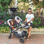 Coffee & Cream Travel Stroller Caddy — Itzy Ritzy Baby Accessories