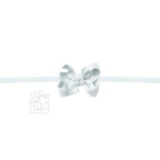1/4" PANTYHOSE HEADBAND W/SIGNATURE GROSGRAIN BOW — Beyond Creations, LLC Baby Accessories