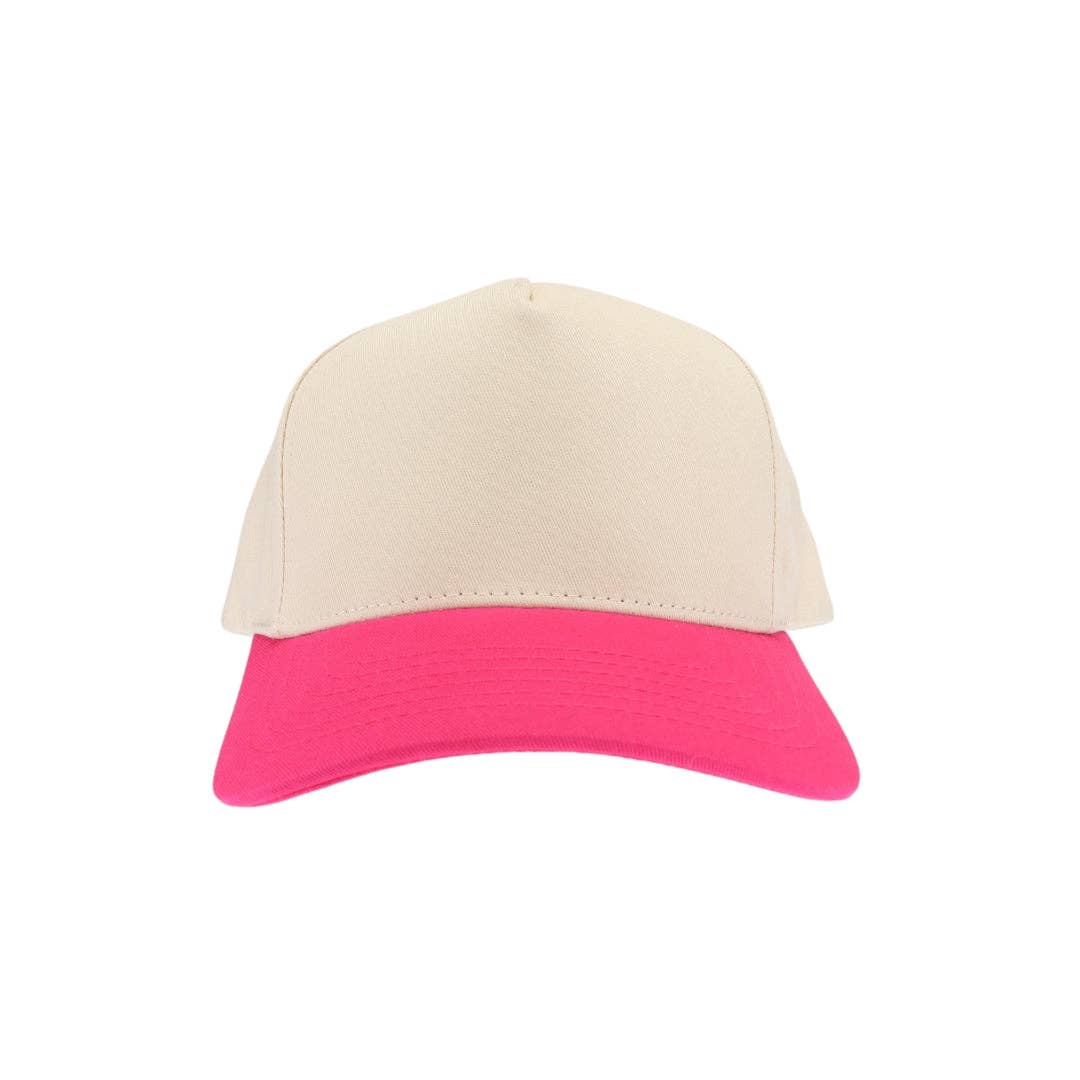 KIDS Two Tone Canvas C.C Trucker Hat - Premium hats from C.C Beanie - Just $9.95! Shop now at Pat's Monograms