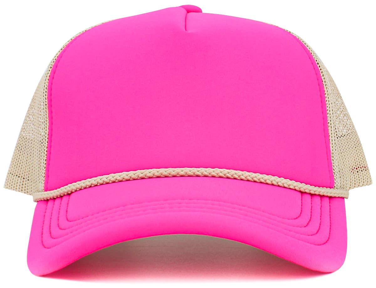 Foam Premium Rope Trucker Hat — KBETHOS