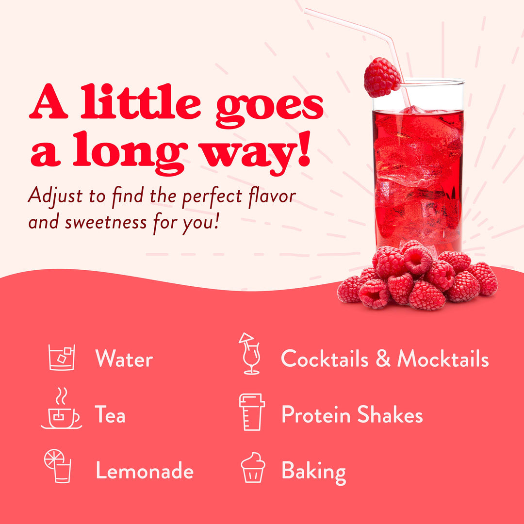 Sugar Free Raspberry Syrup - Premium  from Jordan's Skinny Mixes - Just $9.59! Shop now at Pat's Monograms