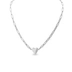 Paperclip Heart Necklace — WJW