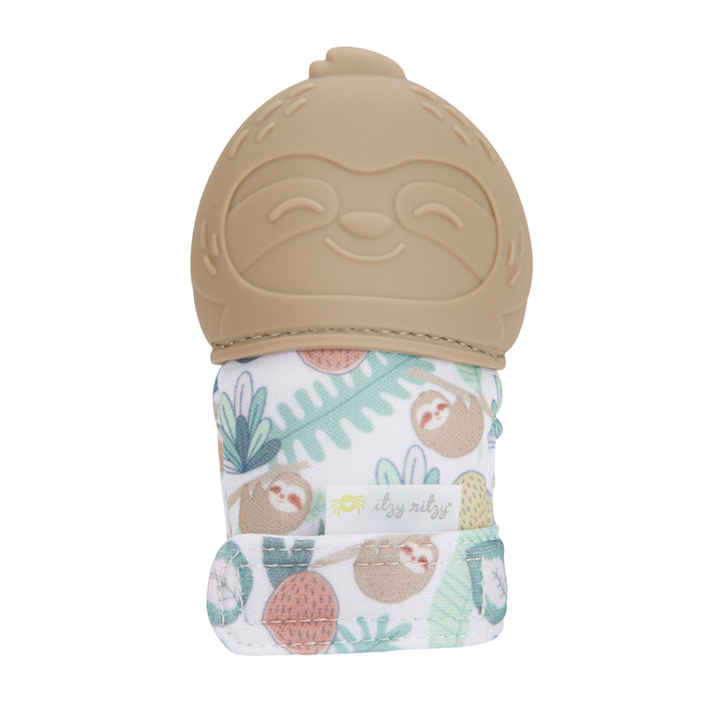 Itzy Mitt™ Silicone Teething Mitts: Dinosaur - Premium teethers from Itzy Ritzy - Just $9.95! Shop now at Pat's Monograms