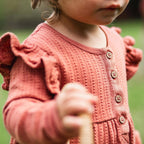 Dotted Rib Infant Jumpsuit - Premium Baby & Toddler Outfits from Burt's Bees Baby - Just $22.95! Shop now at Pat's Monograms