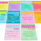 MAHJONG SHUFFLE CARD  |  Mahjong Is Series  |  Sized to Store with League Cards