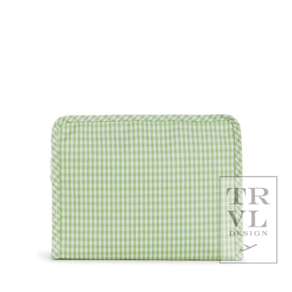 Roadie Medium - Classic Gingham - Premium toiletry bags from TRVL Design - Just $28.95! Shop now at Pat's Monograms