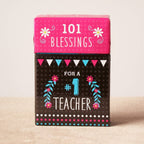 101 Blessings for a #1 Teacher Box of Blessings — Christian Art Gifts Teacher Gift